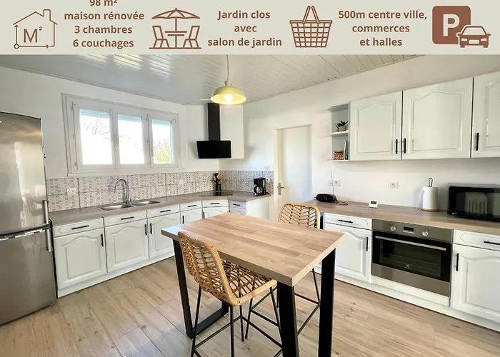 Casa vacanze Maison Rénovée 3 Près Bourg&plage - Fr-1-231-332