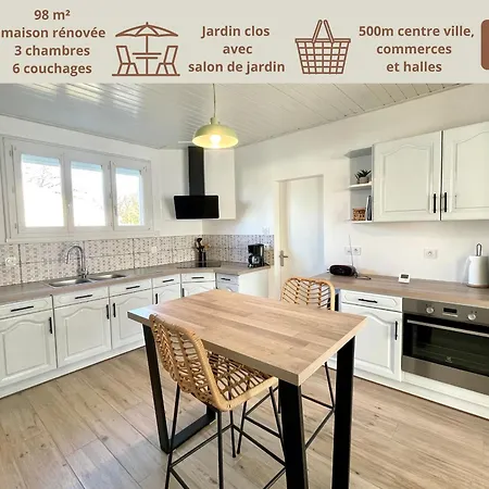 Holiday home Maison Renovee 3 Pres Bourg & - Fr-1-231-332